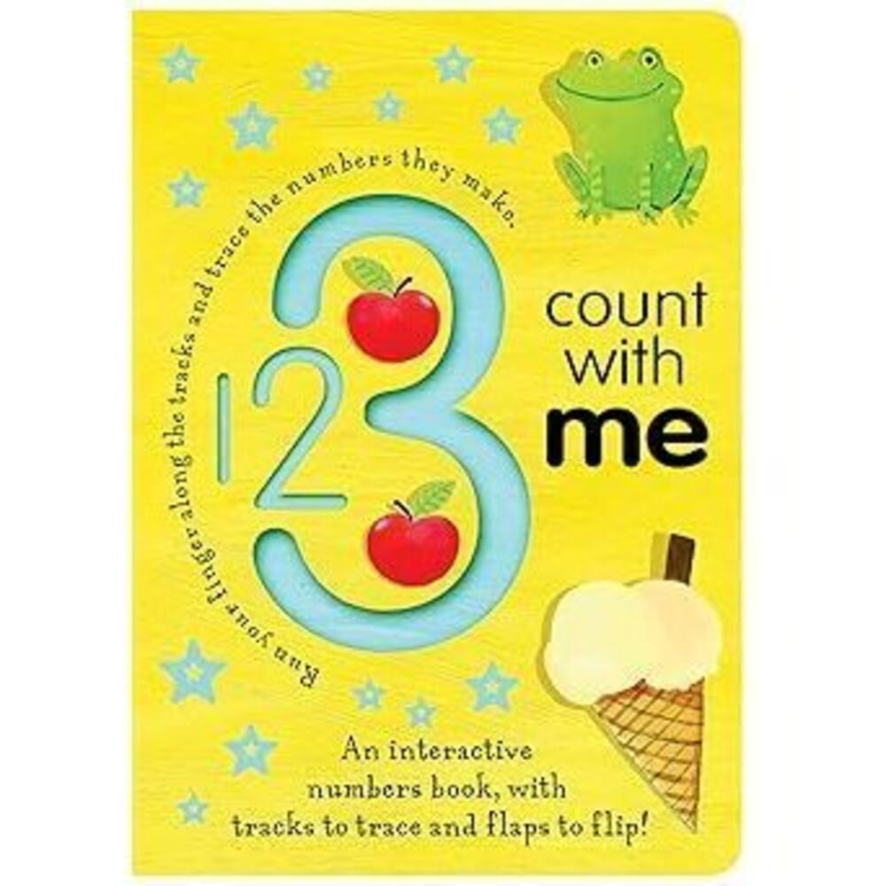 123 Count With Me: An Interactive Numbers Book With Tracks To Trace And Flaps To